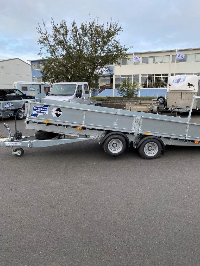CT167 flatvagn/bílakerra
