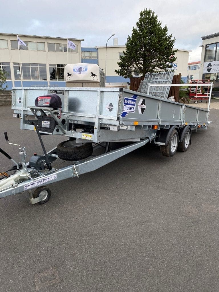 CT167 flatvagn/bílakerra