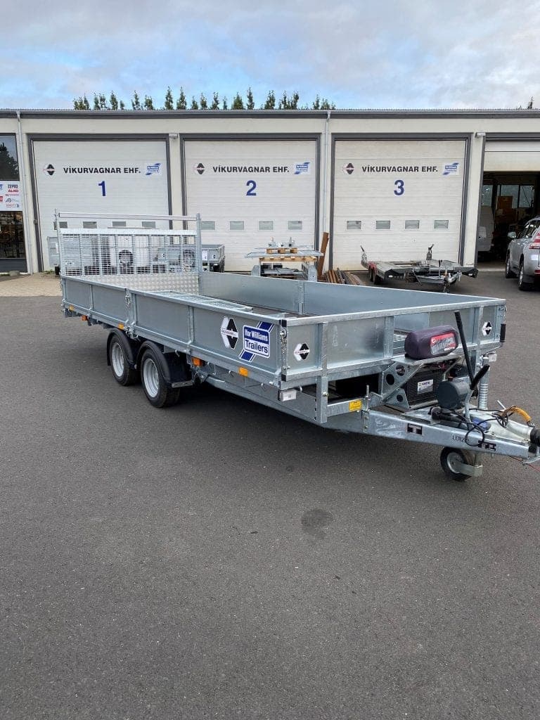 CT167 flatvagn/bílakerra