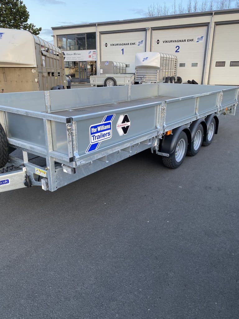 Ifor Williams LM187 Flatvagn